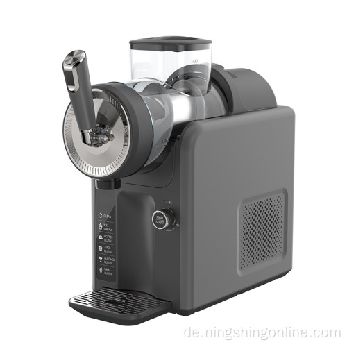 2025 Neue kleine Schneeschmelzmaschine für kalte Getränke, Eis, Slush, Saft, Milchshake, Smoothie, 150 W, 1,9 Quart